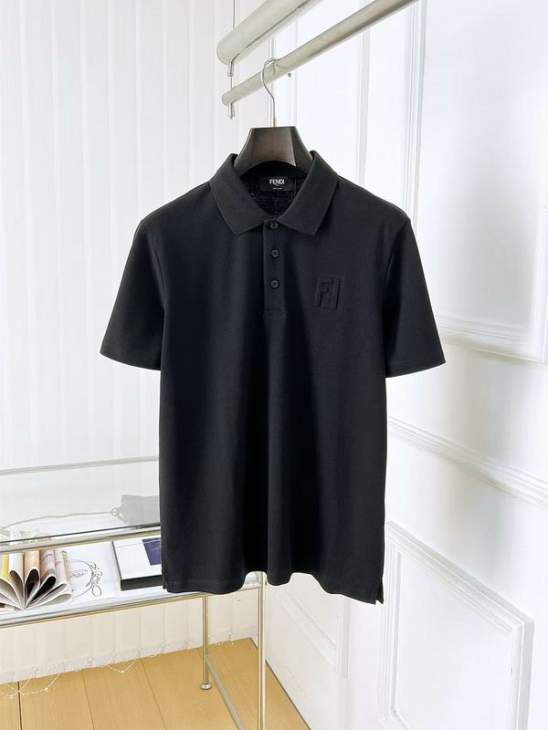 Picture of Fendi Polo Shirts Short _SKUFendiM-2XL8qx12228209